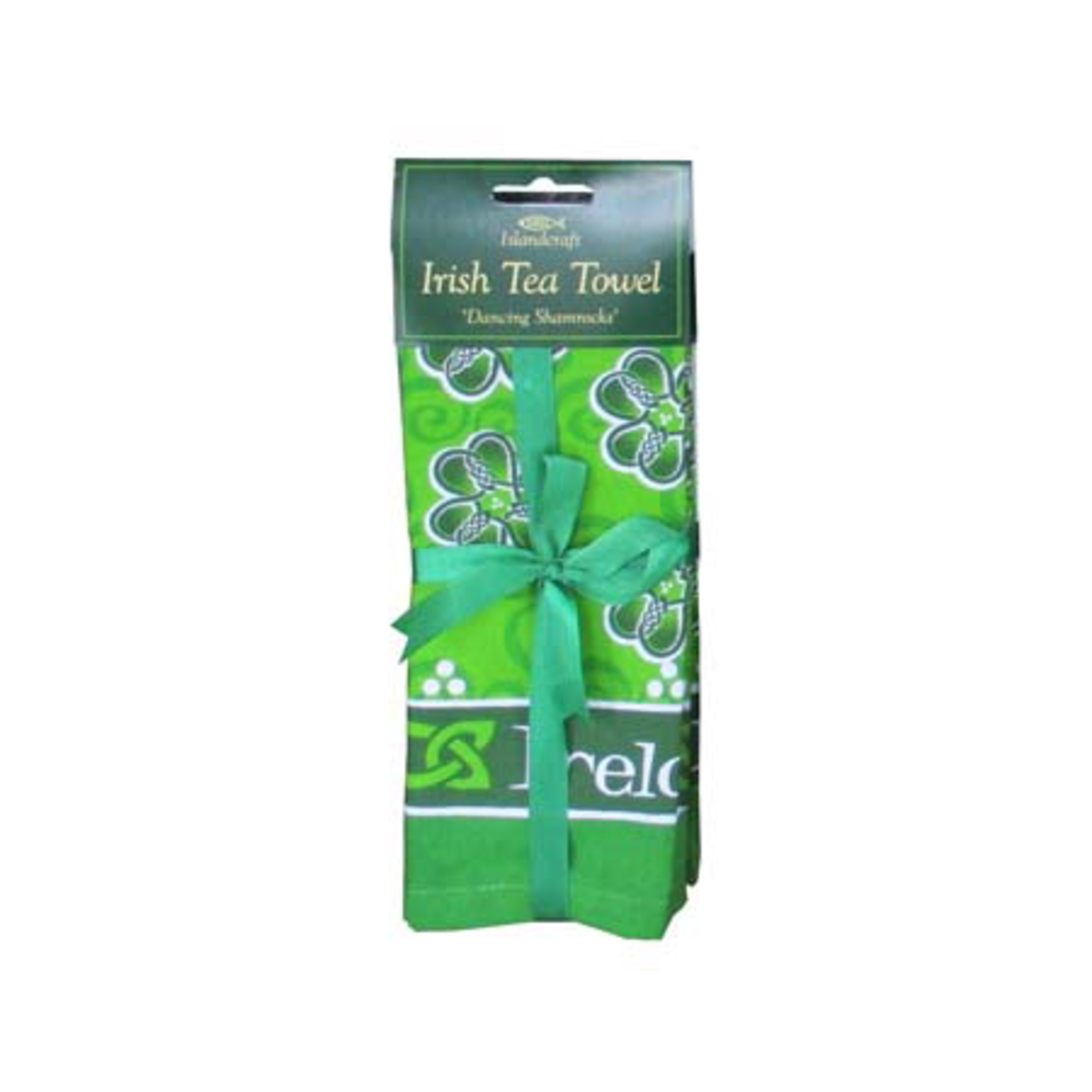 KITCHEN & ACCESSORIES TEA TOWEL - Dancing Shamrocks