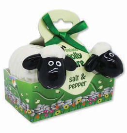 KITCHEN & ACCESSORIES “WOOLLY WARE” SHEEP SALT & PEPPER SET