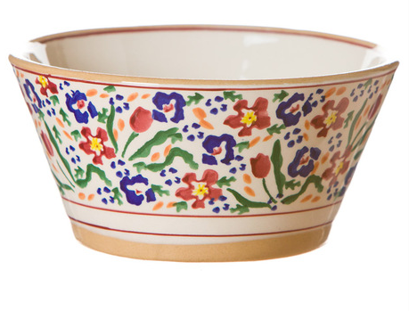 KITCHEN & ACCESSORIES NICHOLAS MOSSE SMALL ANGLED BOWL - Wild Flower