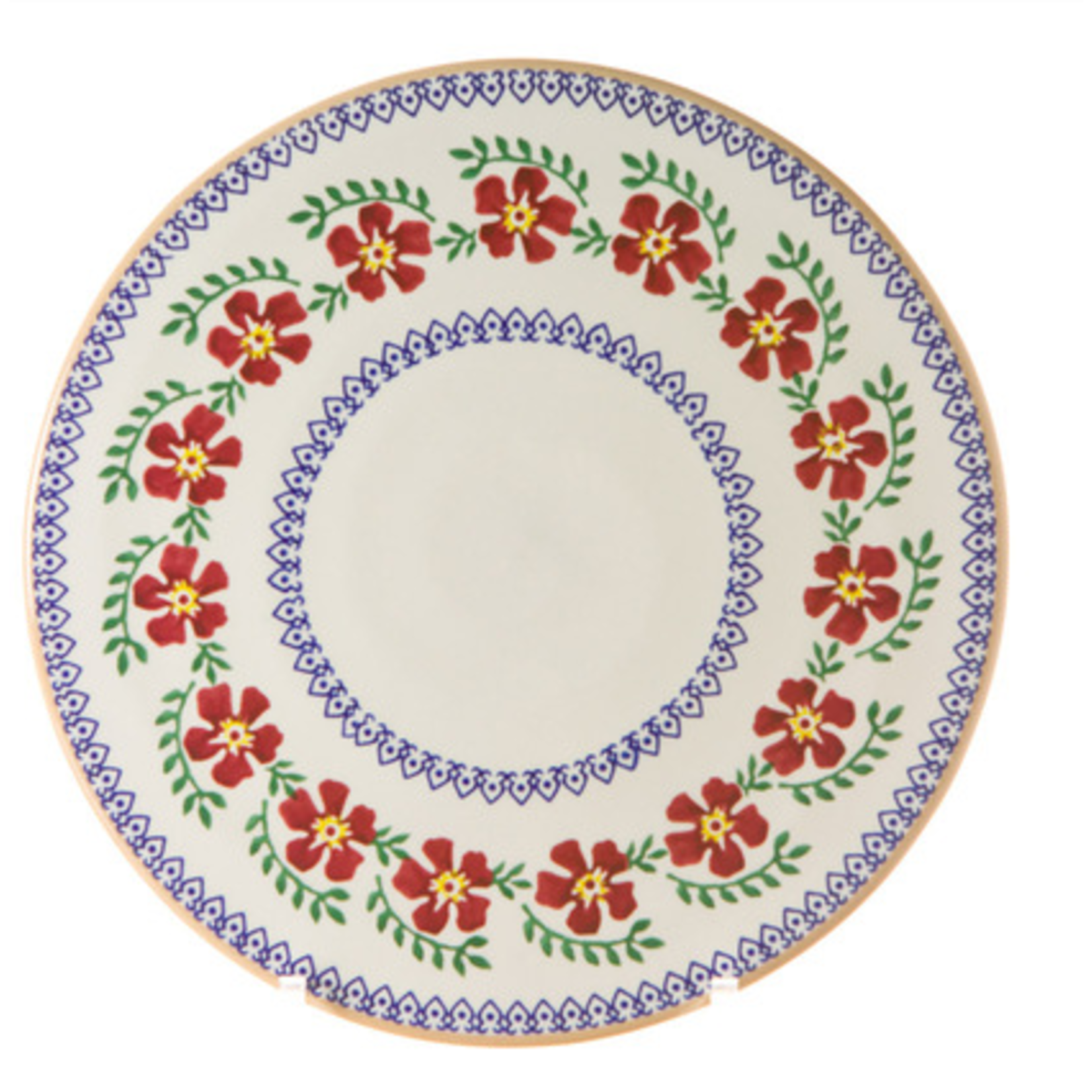 KITCHEN & ACCESSORIES NICHOLAS MOSSE 9" FOOTED CAKE PLATE - Old Rose