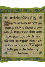 TAPESTRIES, THROWS, ETC. CELTIC WEAVE 18x18 PILLOW - Irish Blessing