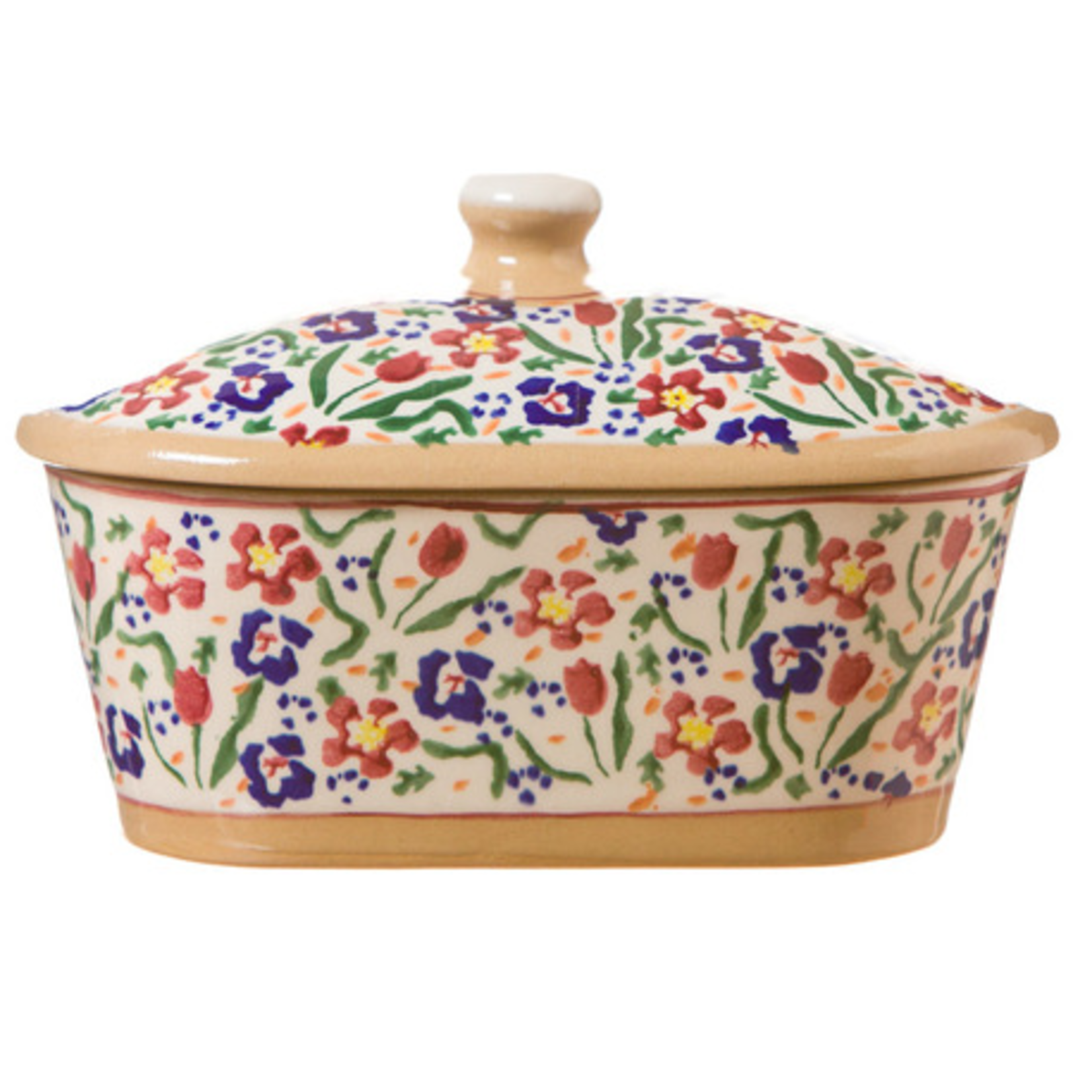 KITCHEN & ACCESSORIES NICHOLAS MOSSE COVERED BUTTER DISH - Wild Flower