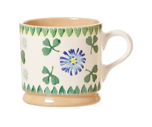 NICHOLAS MOSSE LARGE MUG - Blue Blooms - Irish Crossroads