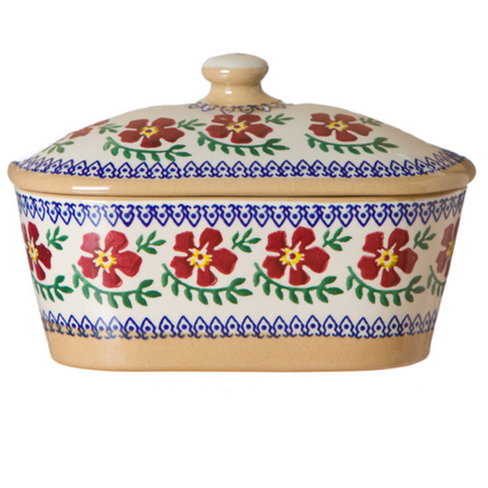KITCHEN & ACCESSORIES NICHOLAS MOSSE COVERED BUTTER DISH - Old Rose
