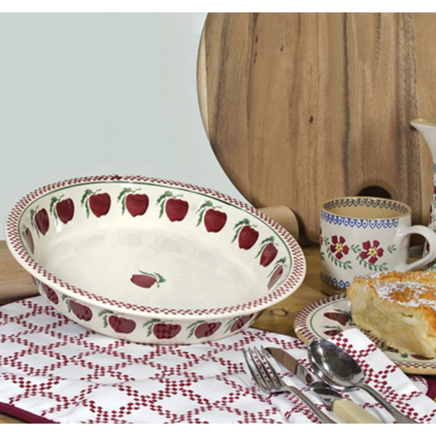 KITCHEN & ACCESSORIES NICHOLAS MOSSE CLASSIC PIE DISH - Old Rose