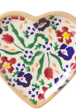 KITCHEN & ACCESSORIES NICHOLAS MOSSE TINY HEART PLATE - Wild Flower