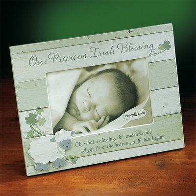 DECOR “OUR PRECIOUS IRISH BLESSING” BABY FRAME
