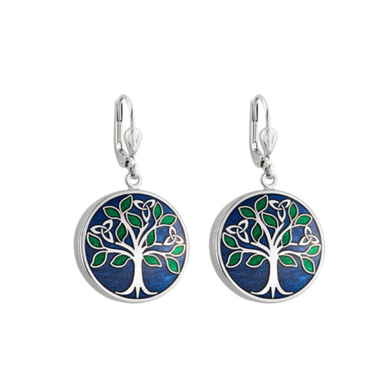 EARRINGS SOLVAR BOOK of KELLS TREE of LIFE EARRINGS
