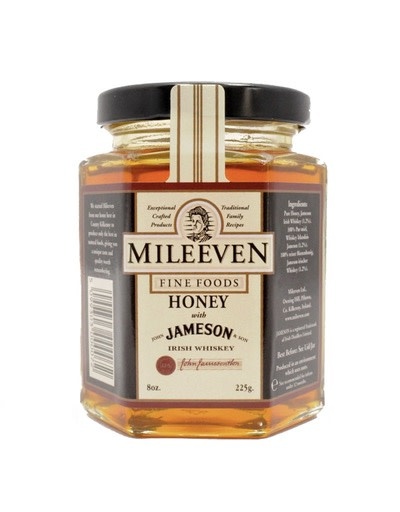 JAMS & SAUCES MILEEVEN HONEY w/ JAMESON IRISH WHISKEY (225g)