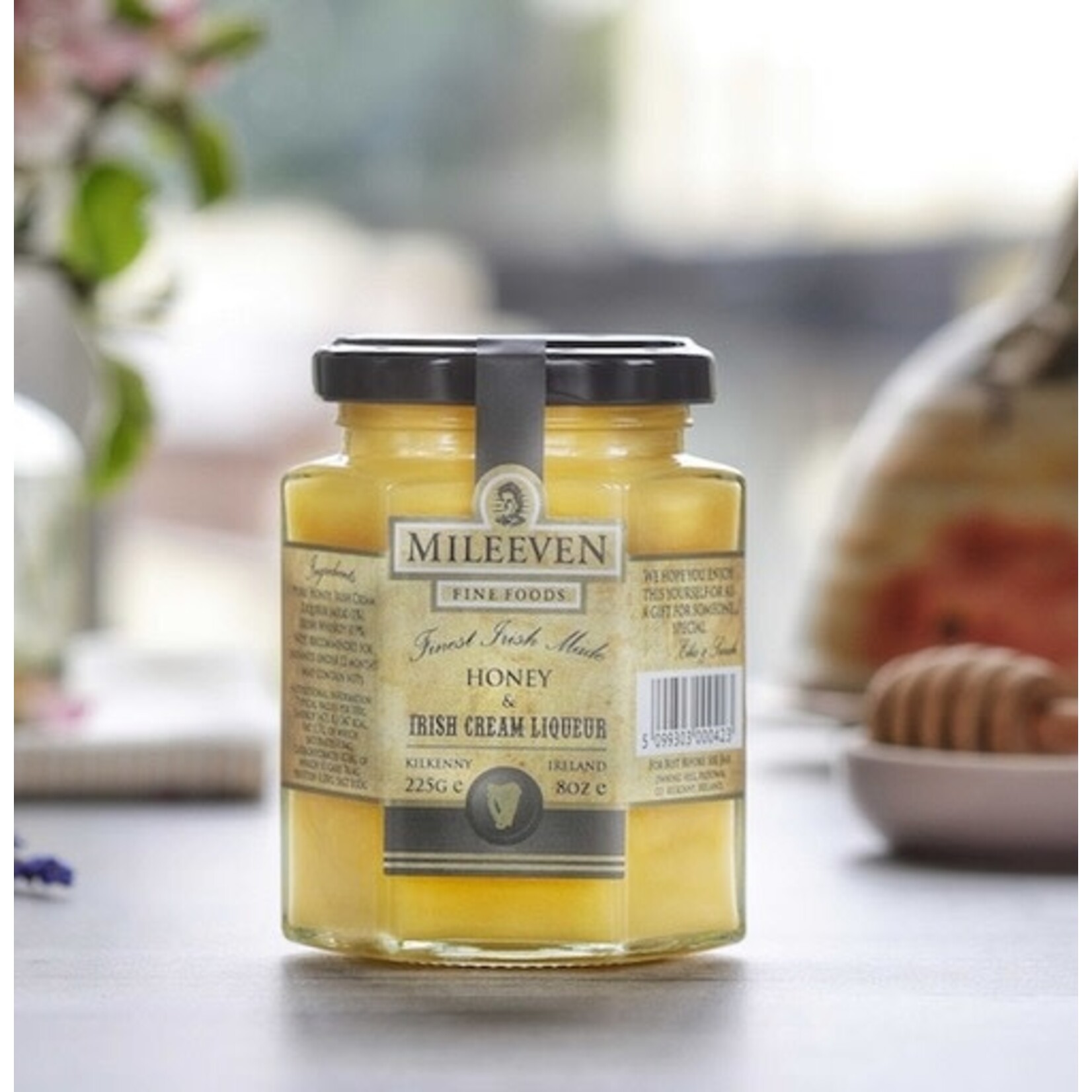 JAMS & SAUCES MILEEVEN HONEY w/ IRISH CREAM LIQUER (225g)