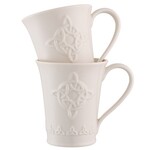 TEAPOTS, MUGS & ACCESSORIES BELLEEK TRINITY KNOT MUGS - Set of 2