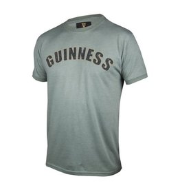 SHIRTS GUINNESS GRN HEATHER BOTTLE CAP T-SHIRT