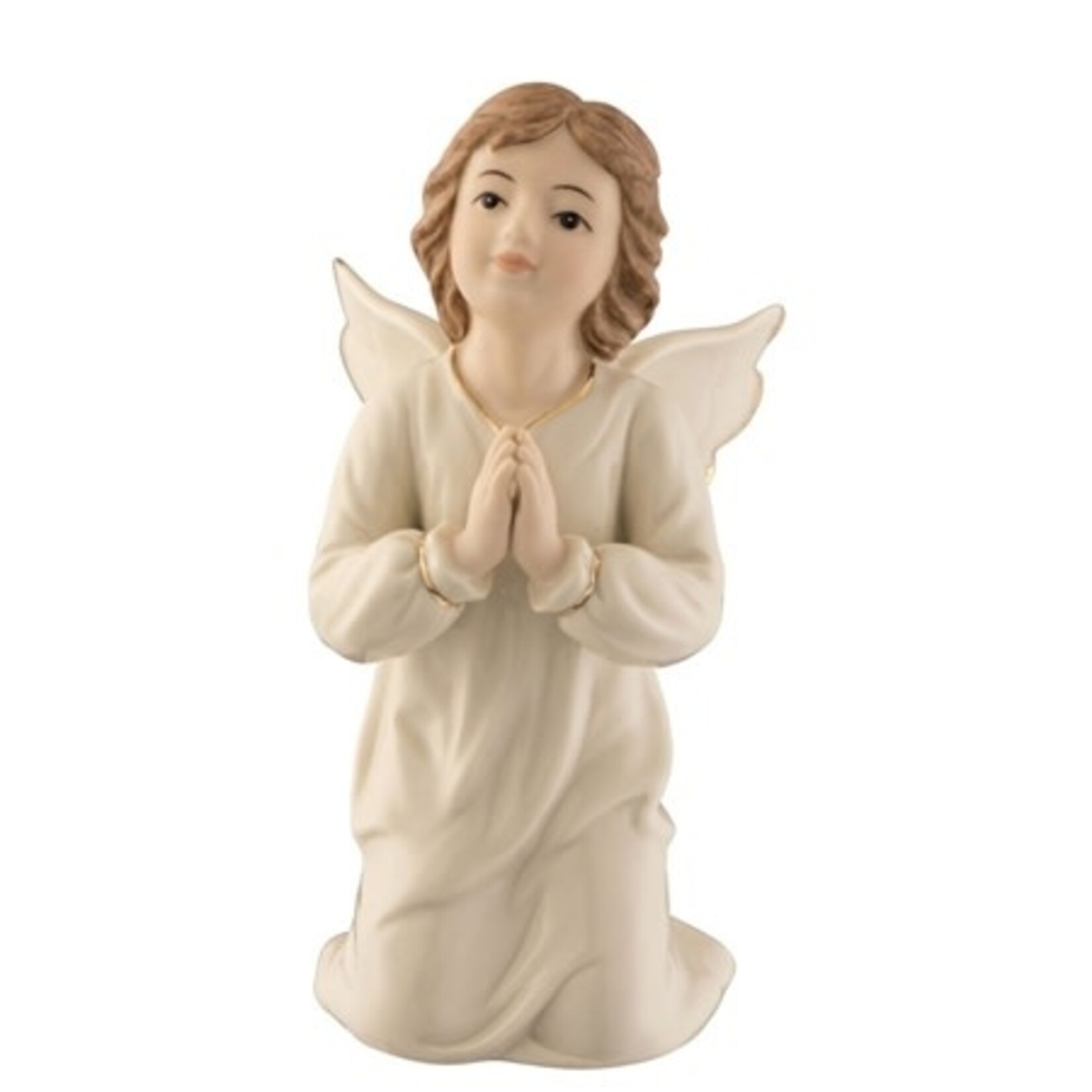 ANGELS BELLEEK LIVING ANGEL of WORSHIP