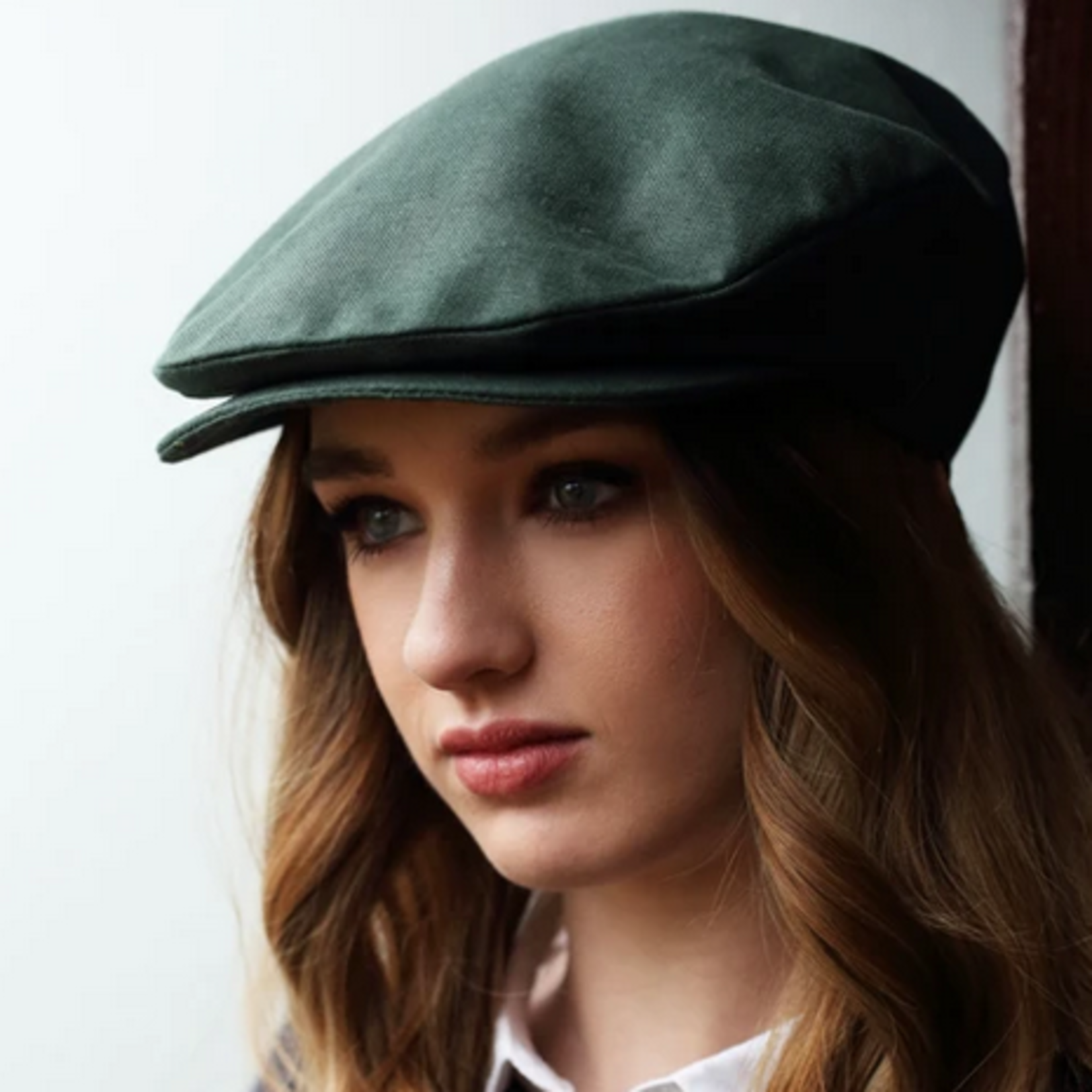 CAPS & HATS VINTAGE LINEN HANNA HAT - Eucalyptus