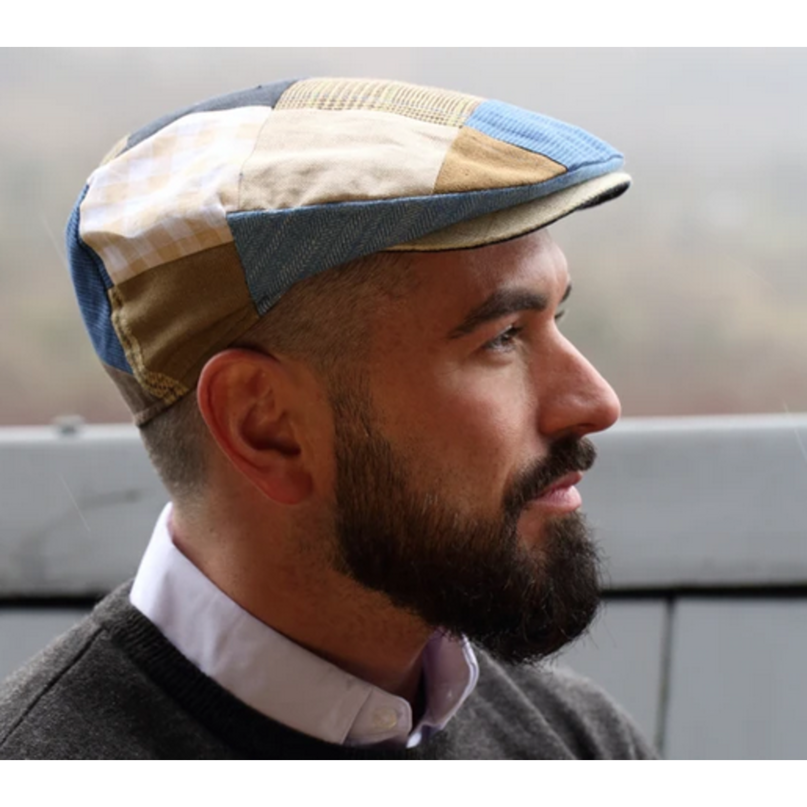 CAPS & HATS VINTAGE LINEN HANNA HAT - Patchwork