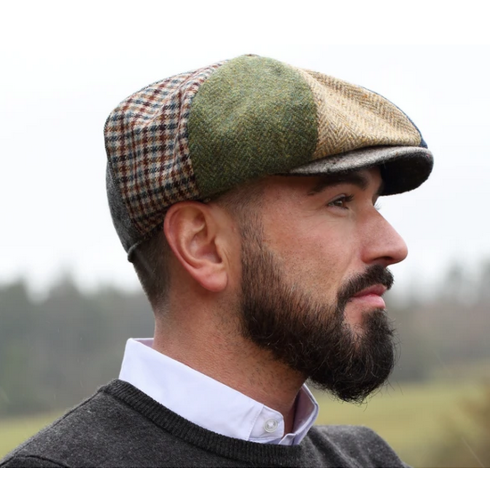 CAPS & HATS 8-PIECE  WOOL HANNA HAT - Patchwork
