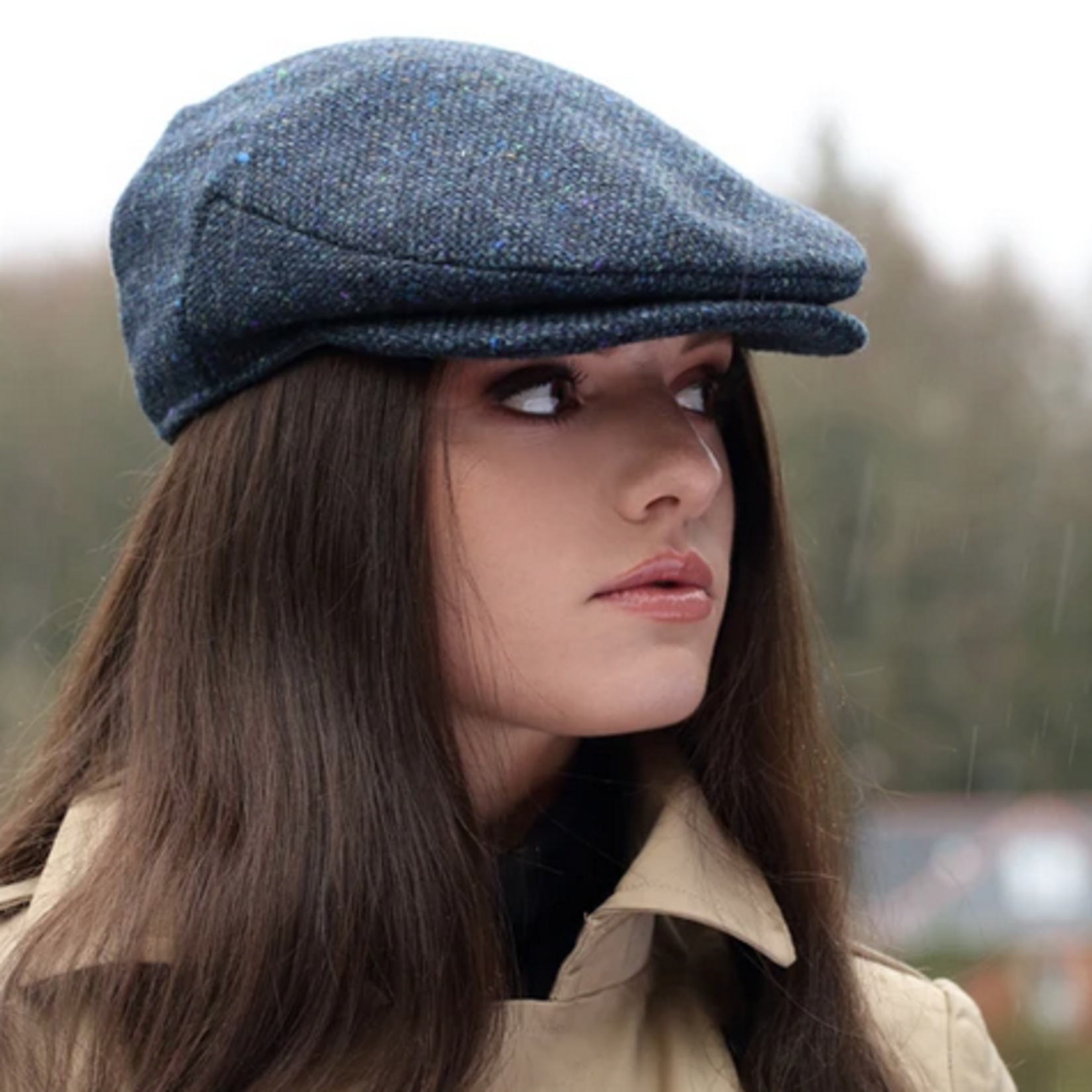 CAPS & HATS VINTAGE WOOL HANNA HAT - S&P Blue