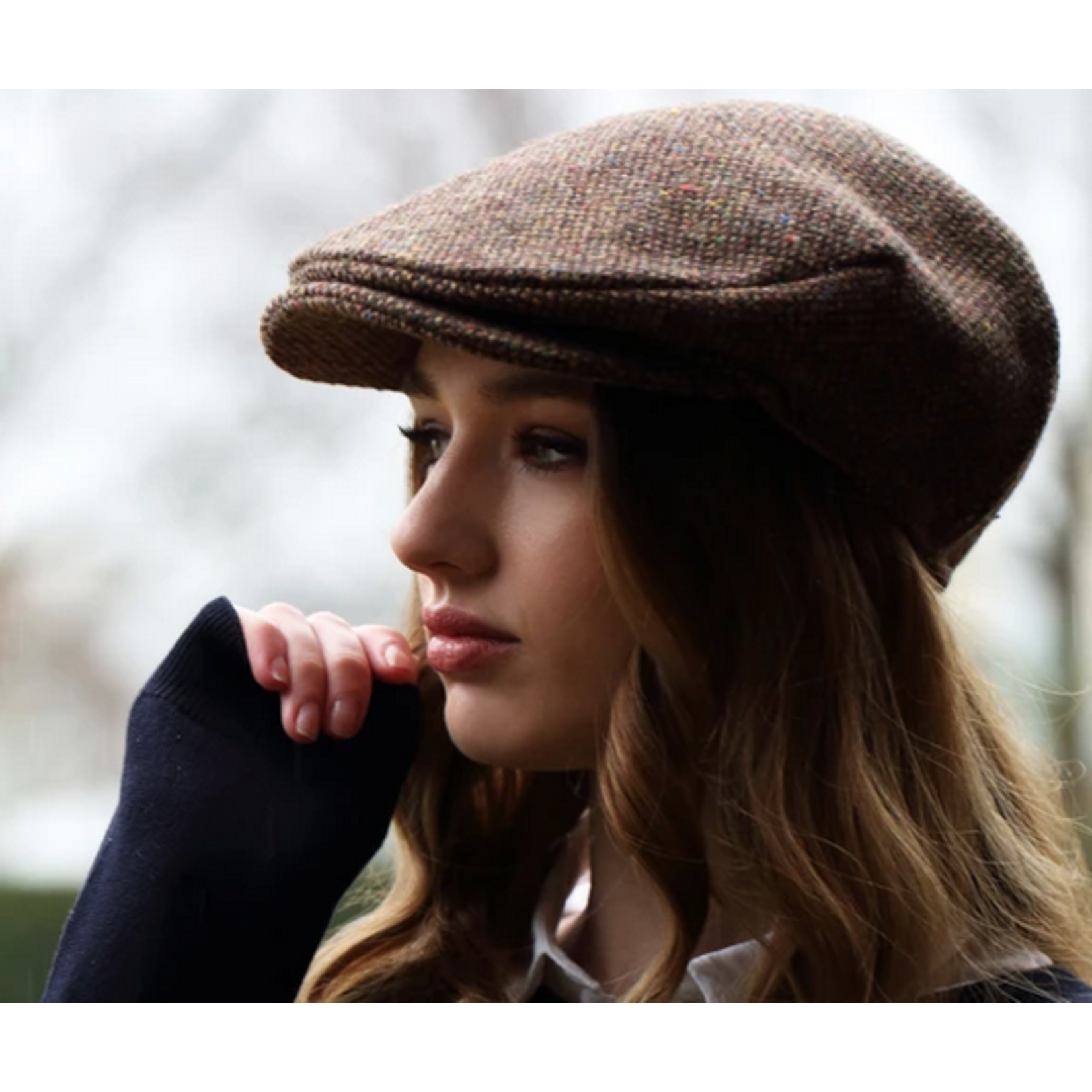 CAPS & HATS VINTAGE WOOL HANNA HAT - S&P Brown