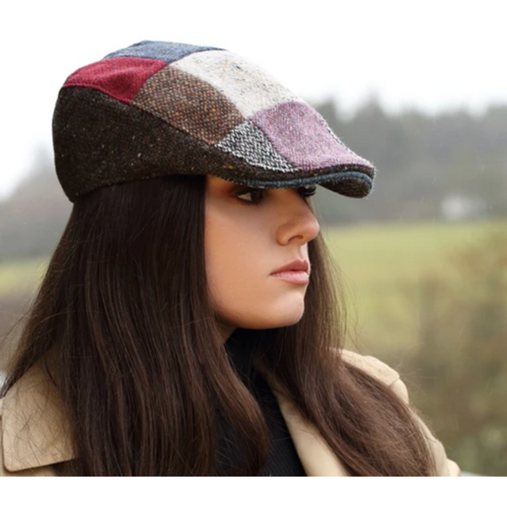 CAPS & HATS DONEGAL TOURING WOOL HANNA HAT - Patchwork