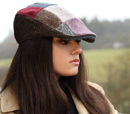 DONEGAL TOURING PATCHWORK HANNA HAT - Irish Crossroads