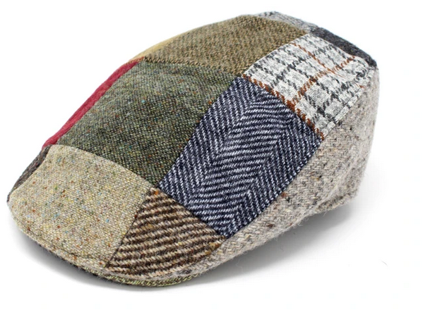 CAPS & HATS DONEGAL TOURING WOOL PATCHWORK HANNA HAT