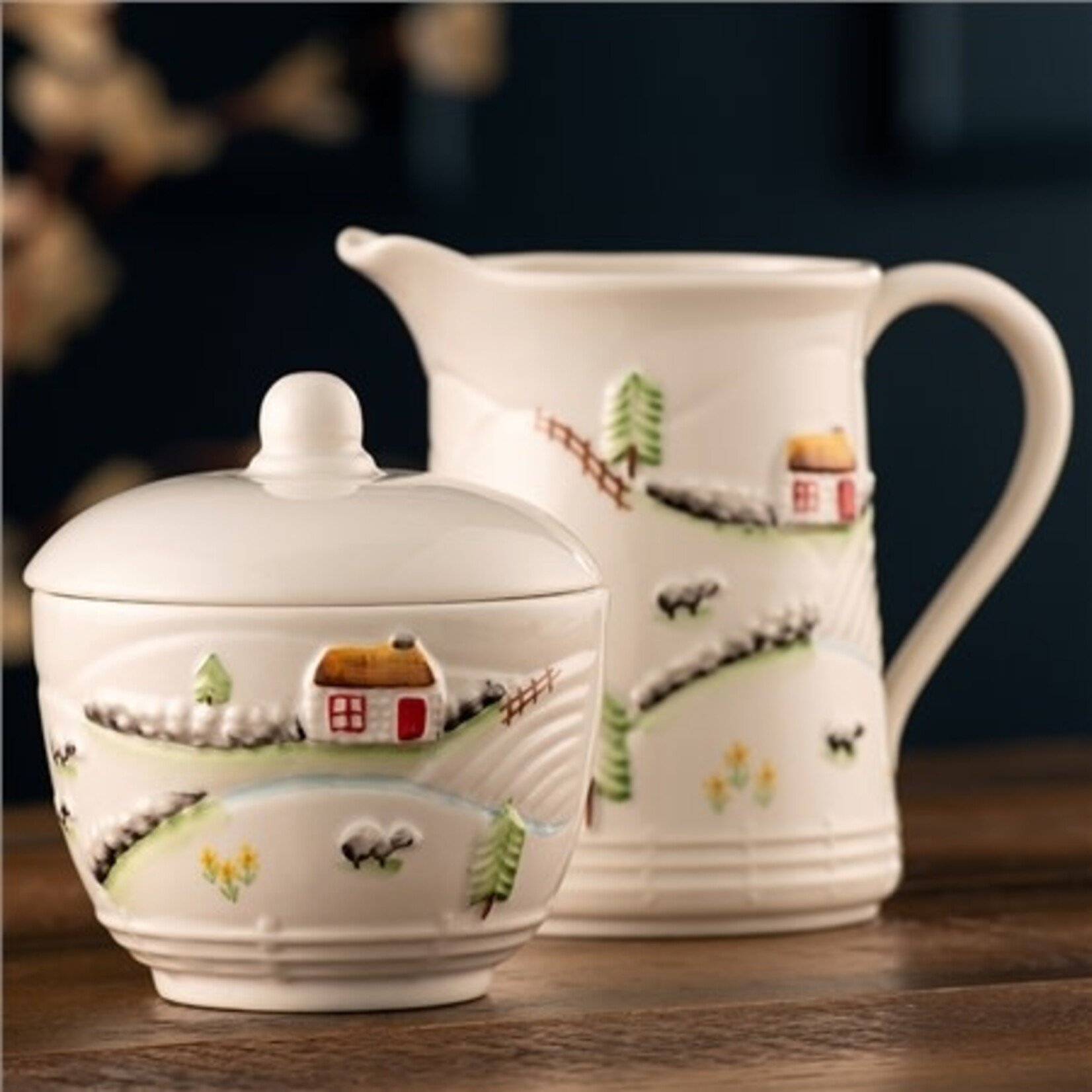 KITCHEN & ACCESSORIES BELLEEK CLASSIC CONNEMARA COVERED POT