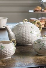 TEAPOTS, MUGS & ACCESSORIES BELLEEK CLASSIC SHAMROCK COVERED SUGAR BOWL