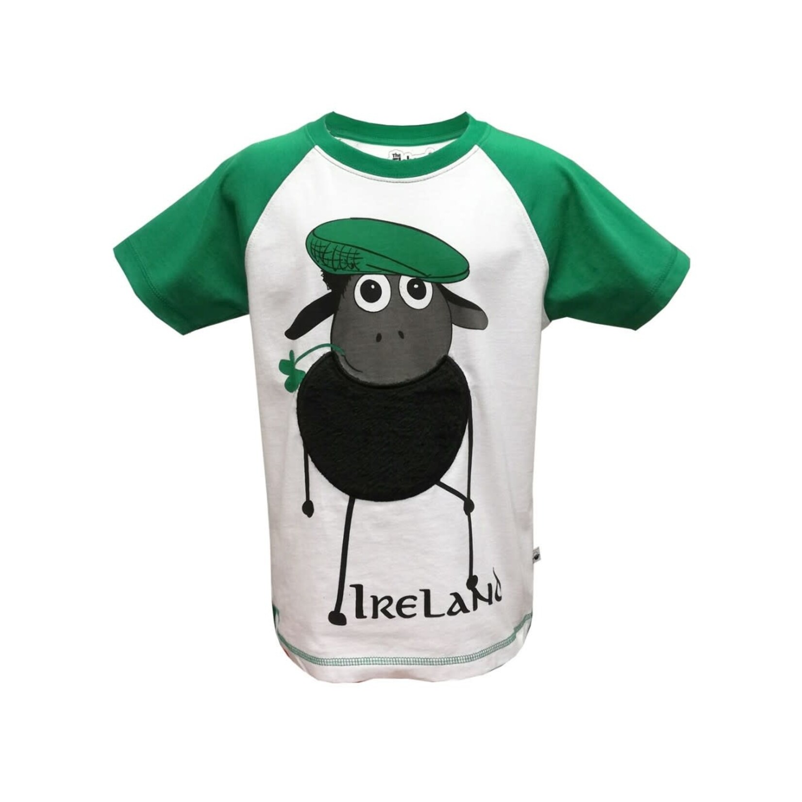 KIDS CLOTHES FARMER SHEEP KIDS RAGLAN T-SHIRT
