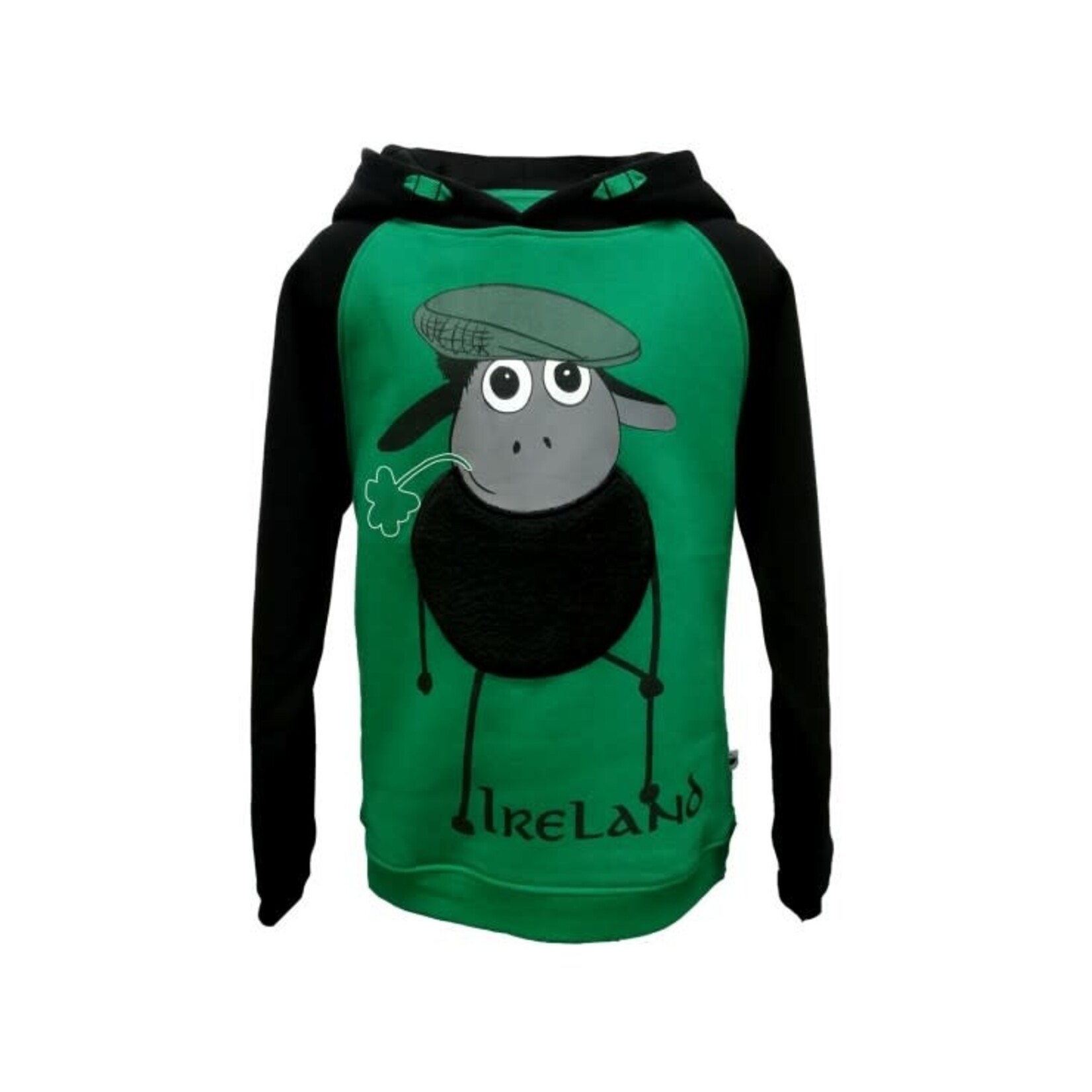 KIDS CLOTHES FARMER SHEEP KIDS RAGLAN HOODIE