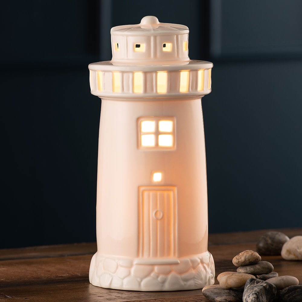 ceramic lighthouse lamp