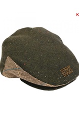 CAPS & HATS KID’S GREEN-TWEED CAP with CELTIC KNOT