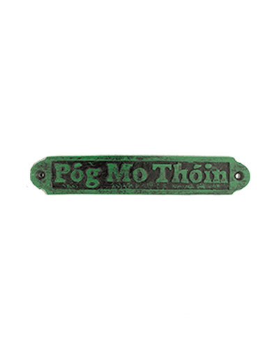 DECOR "POG MO THOIN" GREEN/BLACK PLAQUE