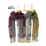 ACCESSORIES PASHMINA STYLE CELTIC KNOT SCARF - Mary