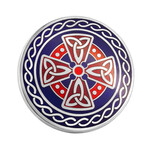 PINS & BROOCHES SOLVAR BOOK of KELLS BROOCH - Round Celtic Cross