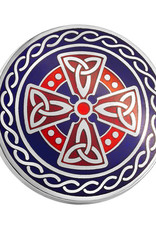 PINS & BROOCHES SOLVAR BOOK of KELLS BROOCH - Round Celtic Cross