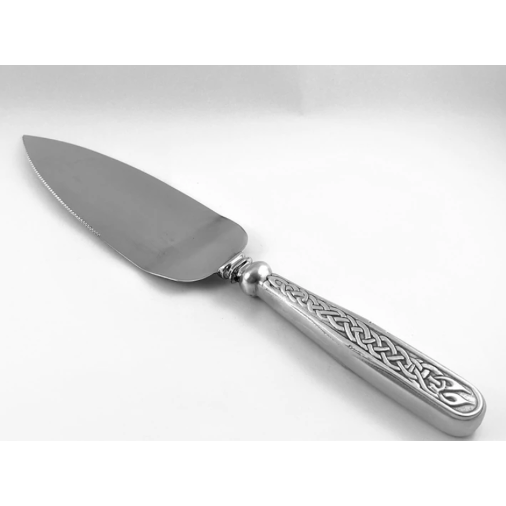 WEDDING ACCESSORIES MULLINGAR PEWTER WEDDING CAKE SERVER - Celtic Knot