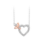 PENDANTS & NECKLACES SOLVAR CELTIC CRYSTAL HEART PENDANT