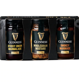 JAMS & SAUCES GUINNESS 3 - SAUCE GIFT SET