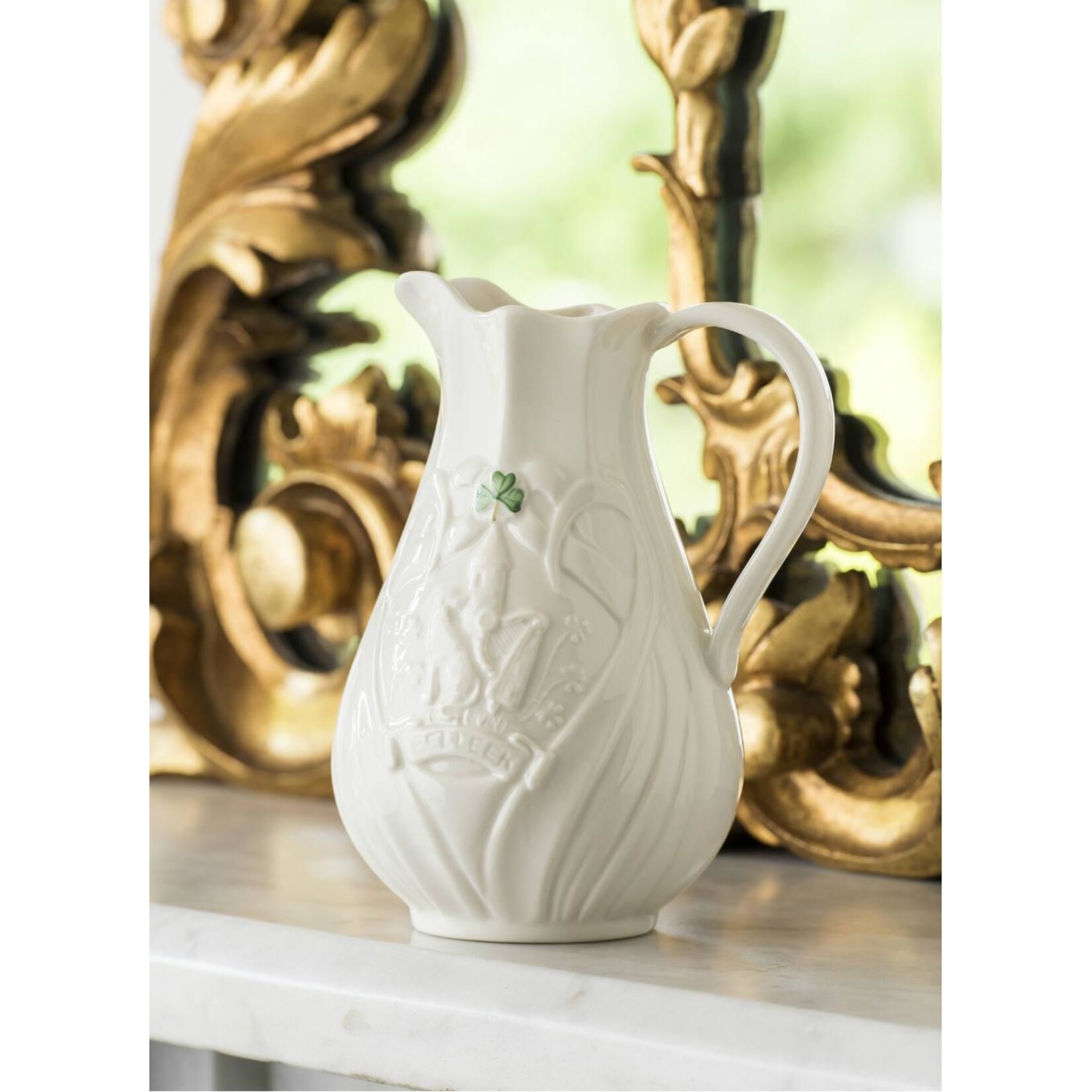 LIMITED EDITION BELLEEK TRADEMARK EVENT PIECE - Pitcher