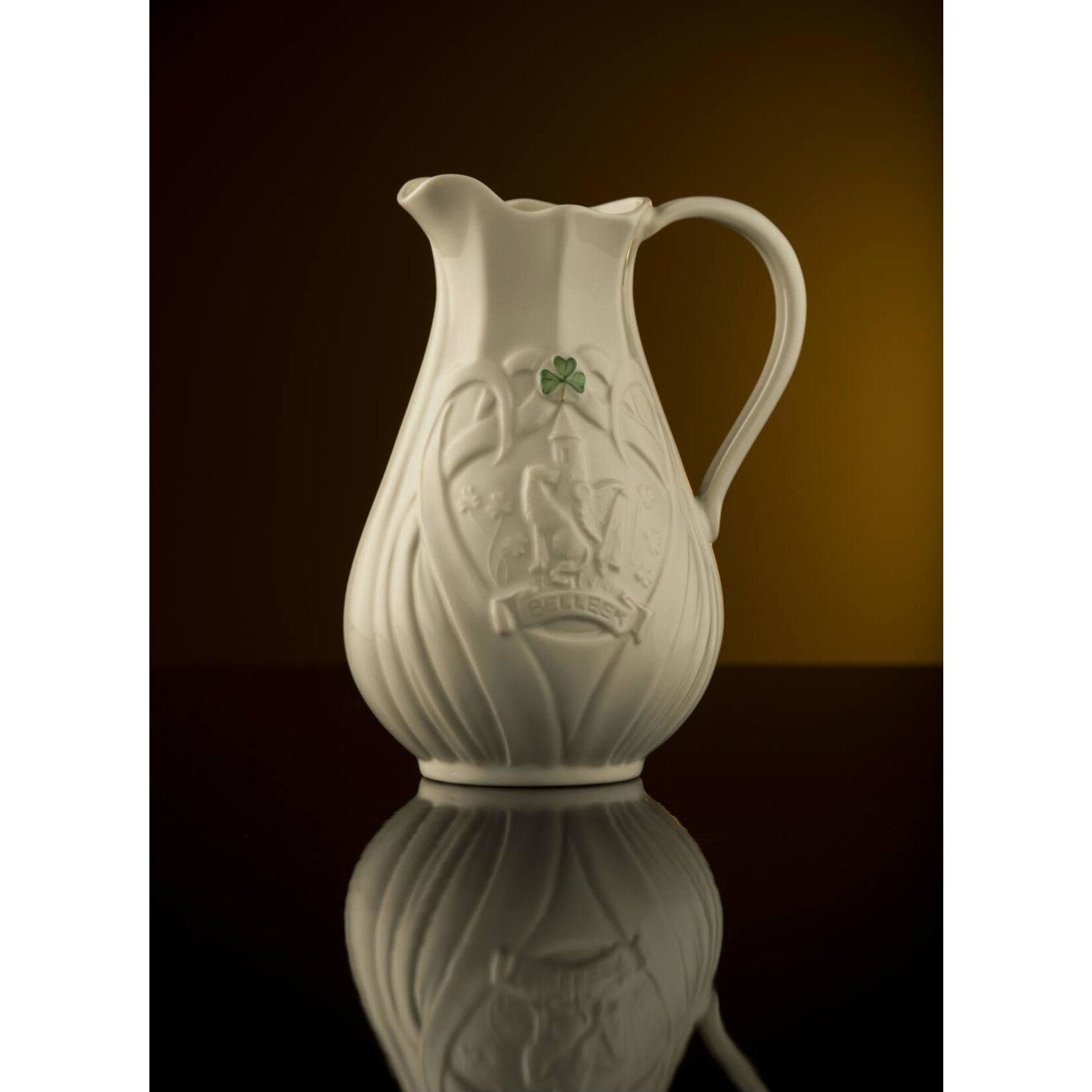 LIMITED EDITION BELLEEK TRADEMARK EVENT PIECE - Pitcher