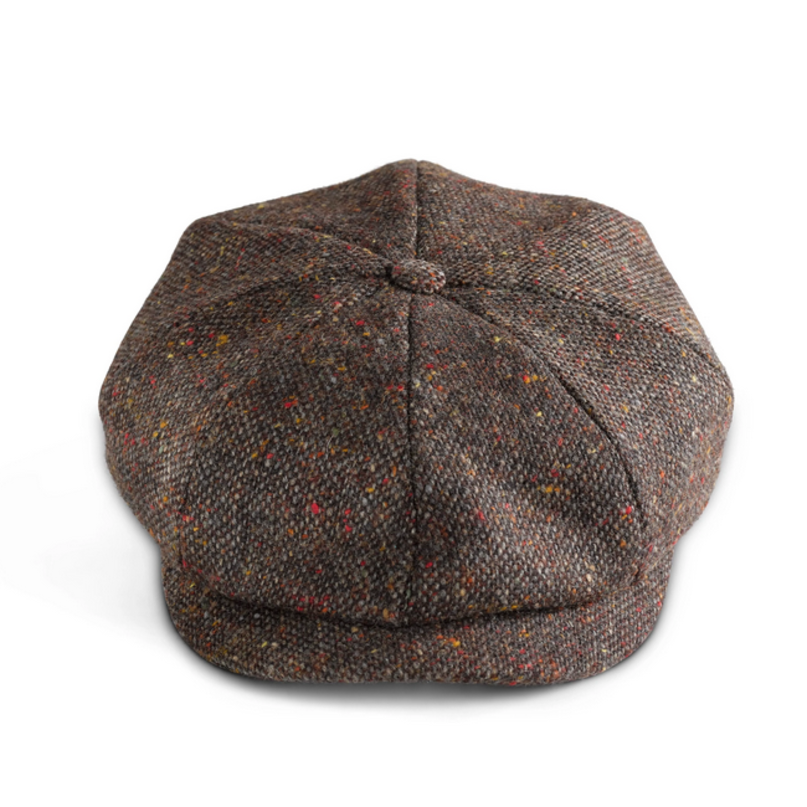 CAPS & HATS FIA WOOL CAP - 8 Piece Brown Tweed