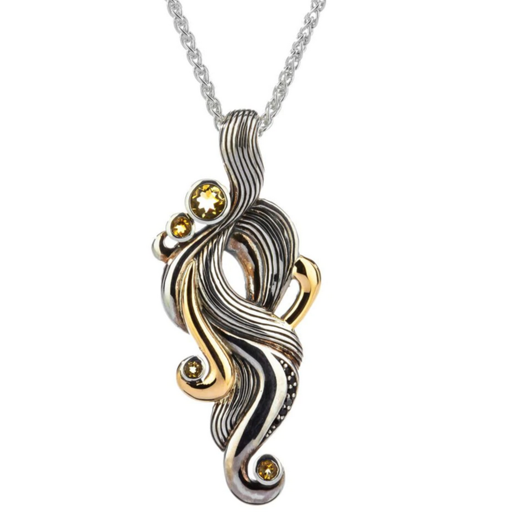 PENDANTS & NECKLACES KEITH JACK STERLING ELEMENTS PENDANT - Air