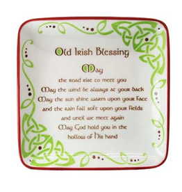 KITCHEN & ACCESSORIES CLARA DISH - IRISH BLESSING (4.75")