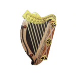 DECOR ISLANDCRAFT WOOD WALL ART - Irish Harp