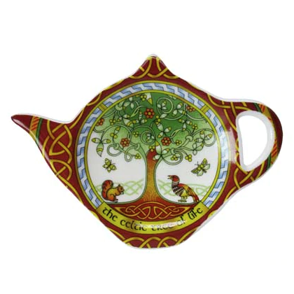 TEAPOTS, MUGS & ACCESSORIES CELTIC CLARA TEABAG HOLDER - TREE of LIFE