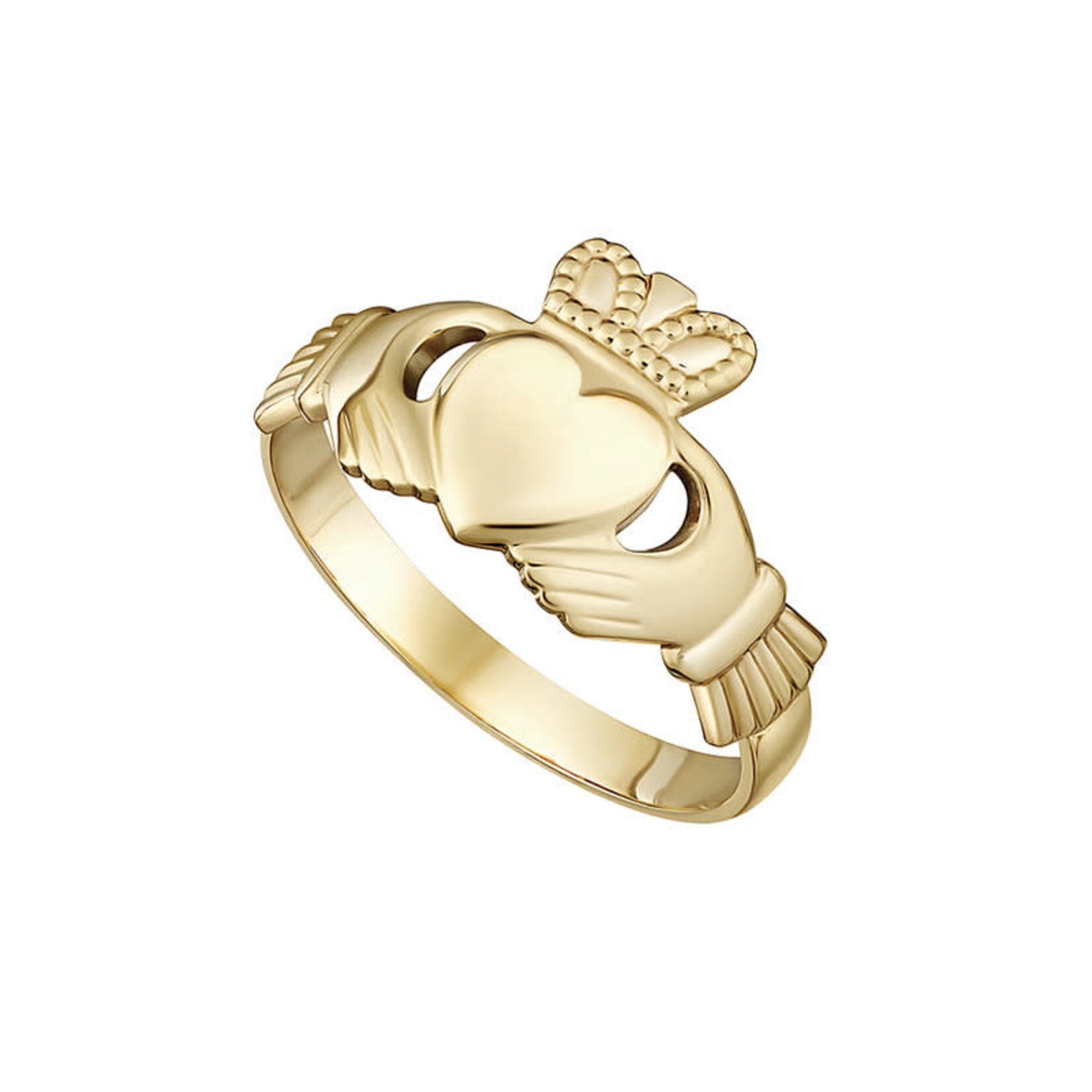 RINGS SOLVAR MAIDS 14K CLADDAGH RING