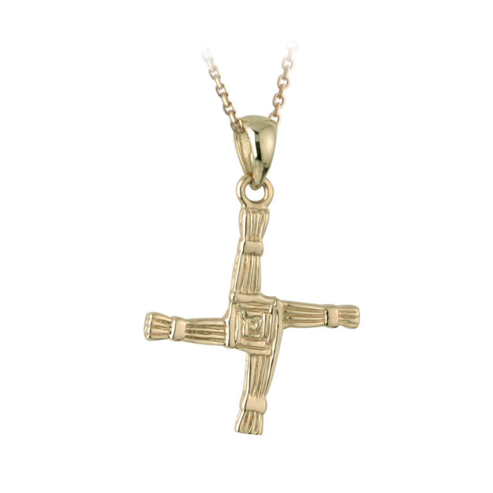 PENDANTS & NECKLACES SOLVAR 10K ST BRIGID CROSS PENDANT