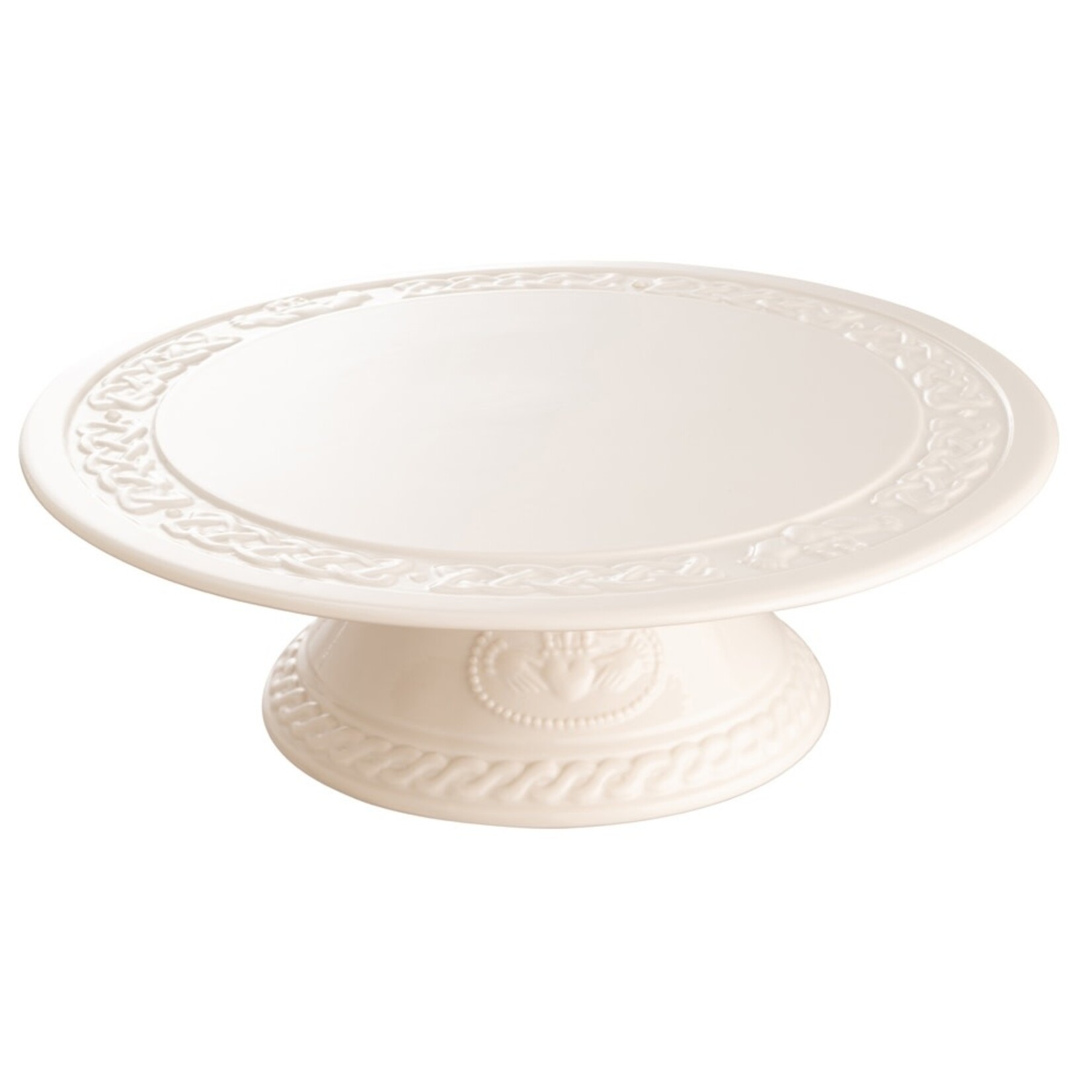 PLATES, TRAYS & DISHES BELLEEK CLADDAGH CAKE STAND