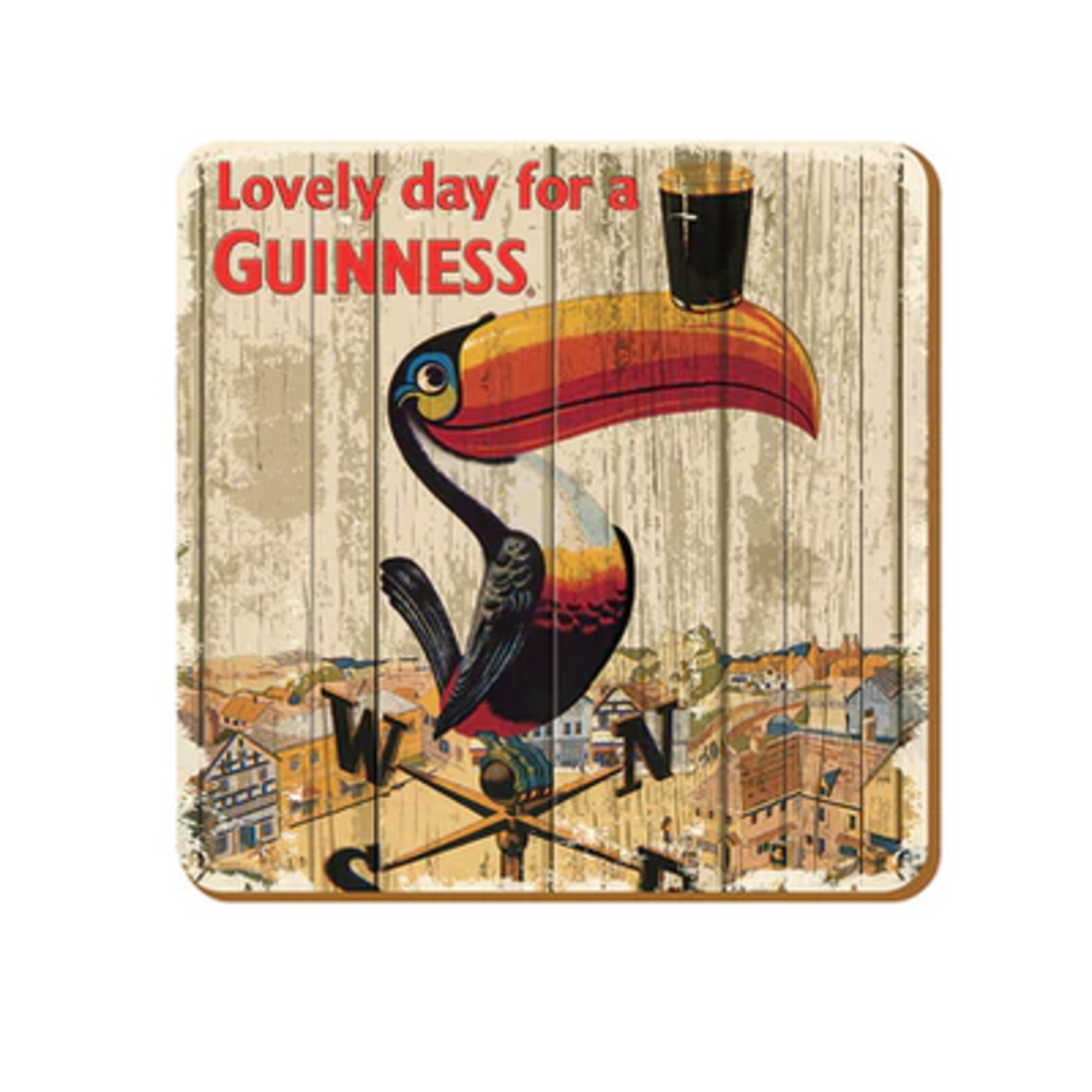 BAR GUINNESS SINGLE COASTER - Nostalgic Toucan