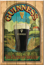 BAR GUINNESS NOSTALGIC SIGN - TASTE of IRELAND w PINT